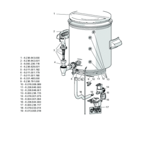 Bravilor Bonmat Coperchio HWA 8/12	Lever