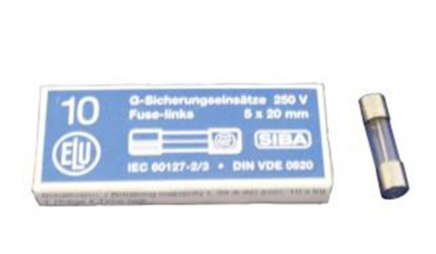 Bravilor fuse 6.3A 5X20 glass body (pack of 10) Bravilor fuse 6.3A 5X20 glass body (pack of 10)