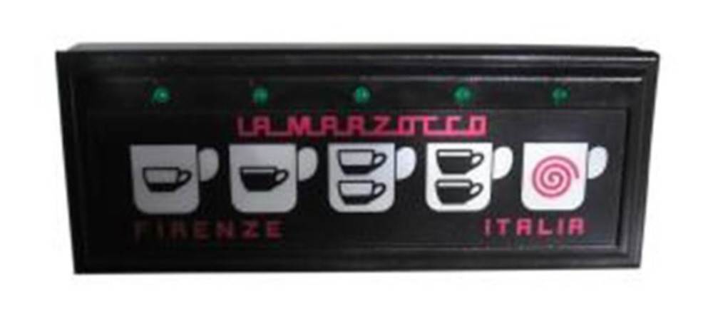 MARZOCCO - TOUCHPANEL WITH TEA - ORIGINAL MANUFACTURER - PN: MZ0159 MARZOCCO - TOUCHPANEL WITH TEA - ORIGINAL MANUFACTURER - PN: MZ0159
