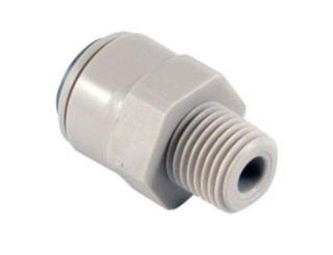 CONNECTOR - 3/8 x 1/4 bspt STRAIGHT ADAPTOR - PN: PI011202S CONNECTOR - 3/8 x 1/4 bspt STRAIGHT ADAPTOR - PN: PI011202S