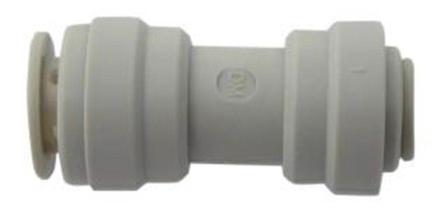 John Guest 3/8 x 1/4 Straight Connector PI201208S John Guest PI201208S straight connector